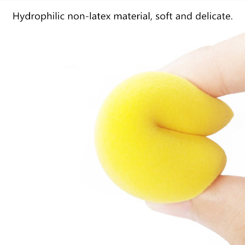 Mango shaped beauty blender