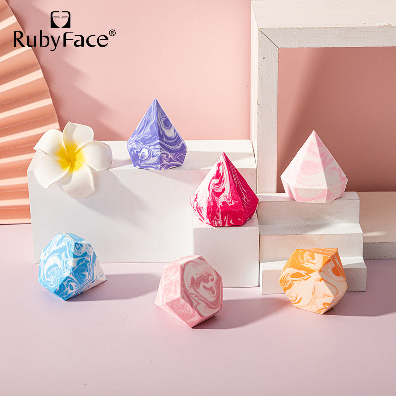 Diamond shaped beauty blender