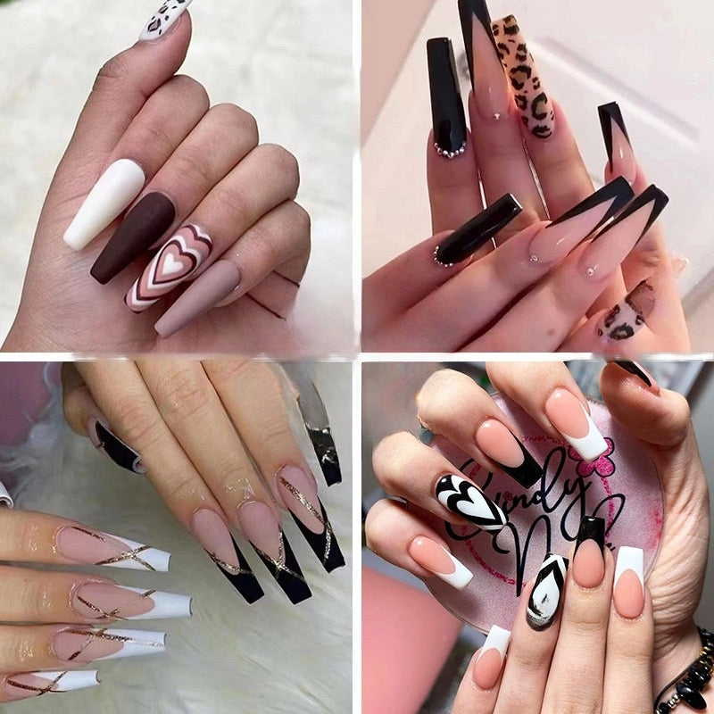 Fashion fake nails set