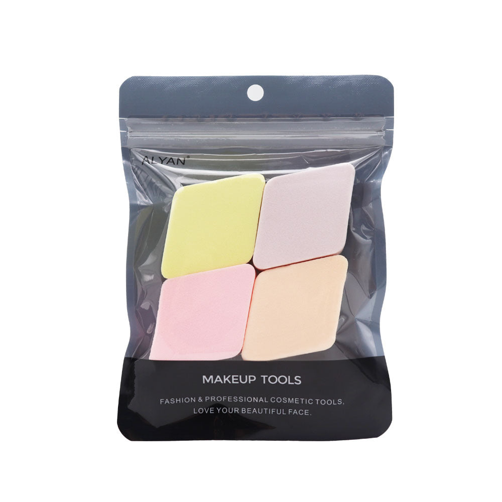 Diamond shaped makeup sponges