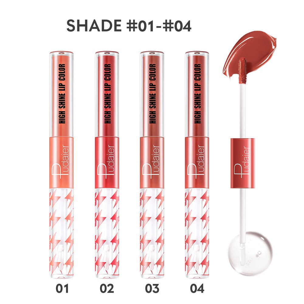 Pudaier Double-Ended High Shine Lip Colour