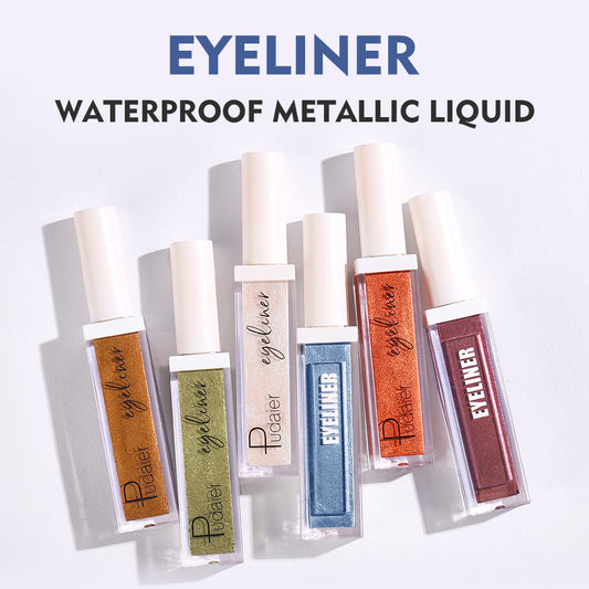 Pudaier eyeliner waterpoof metallic liquid