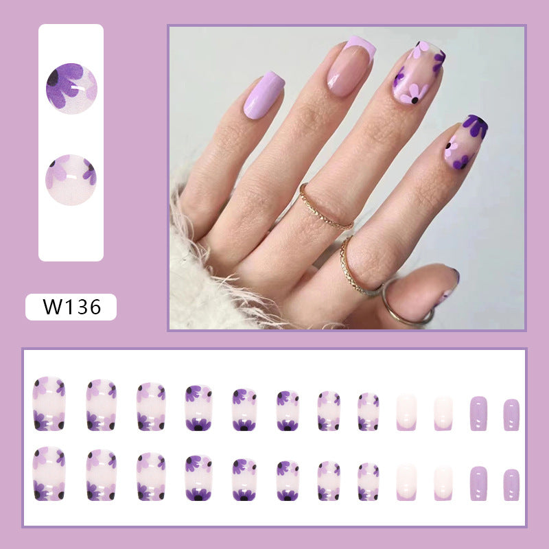 Fashion fake nails set