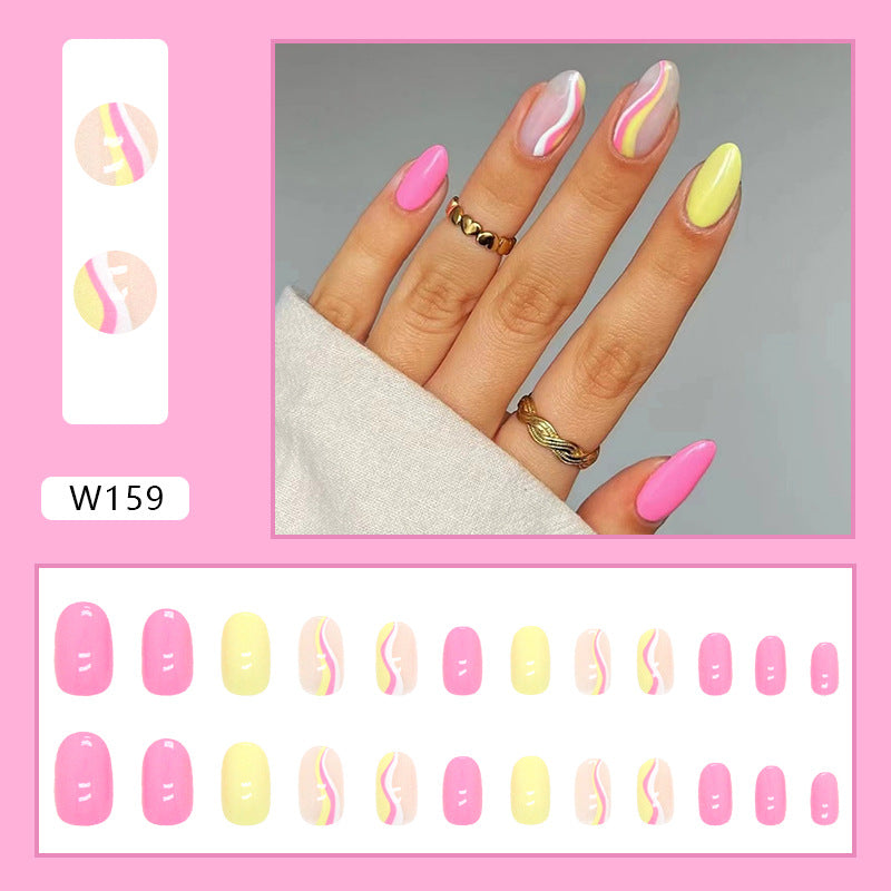 Fashion fake nails set