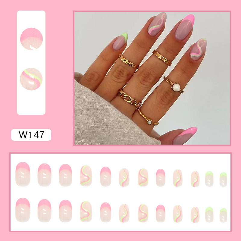 Fashion fake nails set