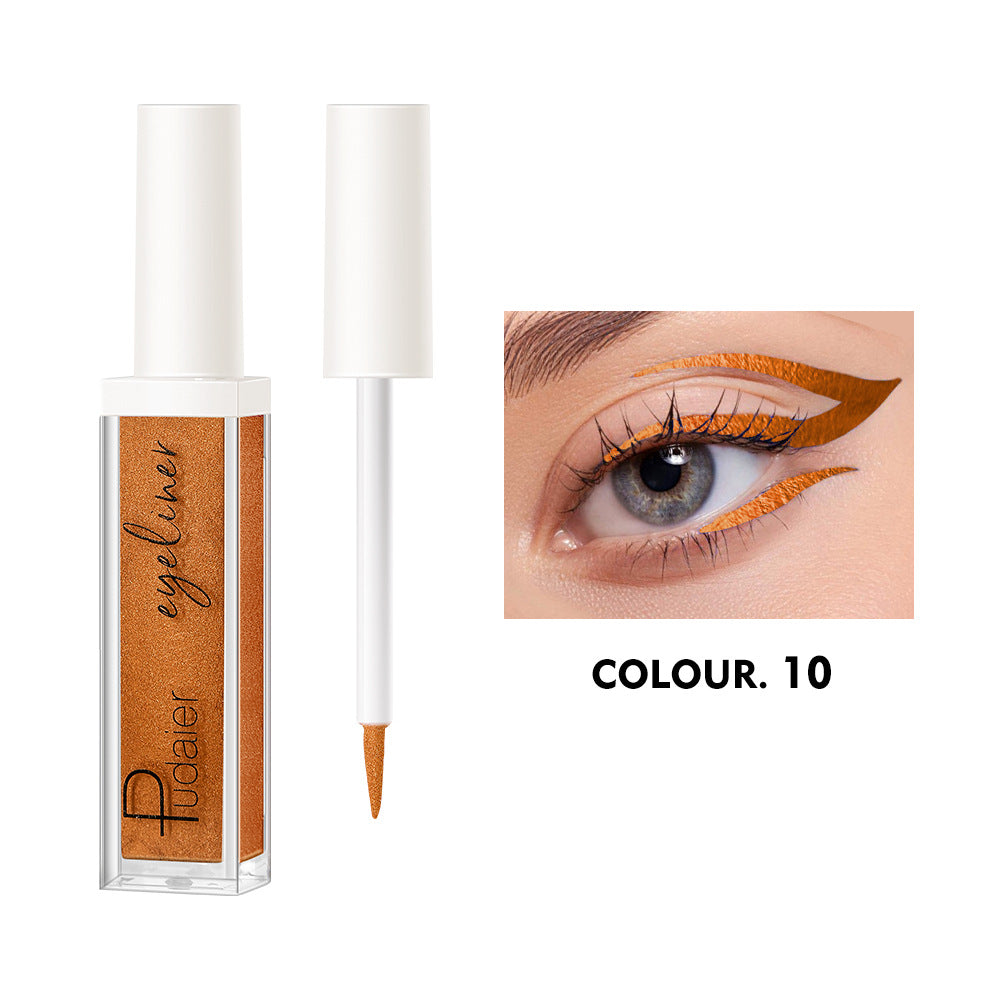 Pudaier eyeliner waterpoof metallic liquid