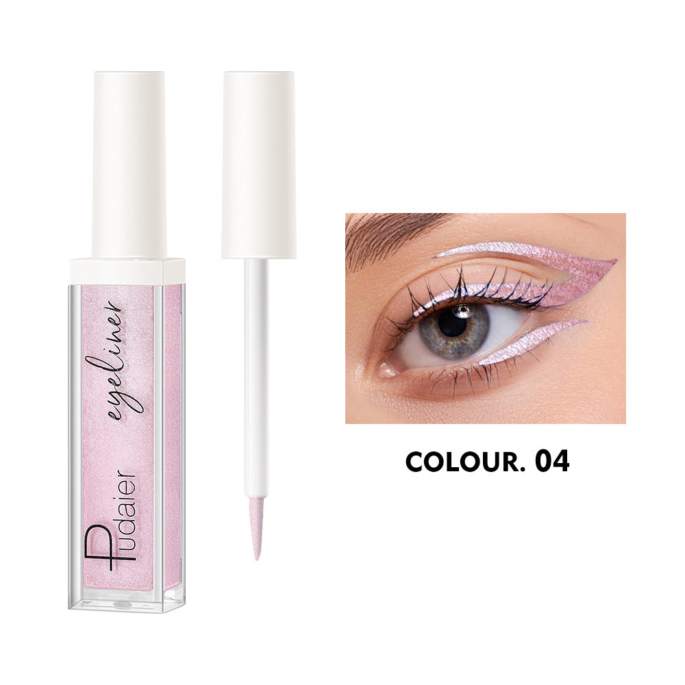 Pudaier eyeliner waterpoof metallic liquid