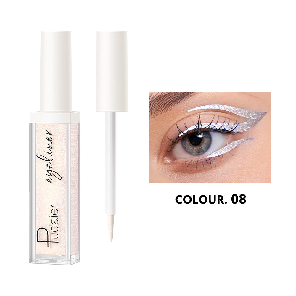 Pudaier eyeliner waterpoof metallic liquid