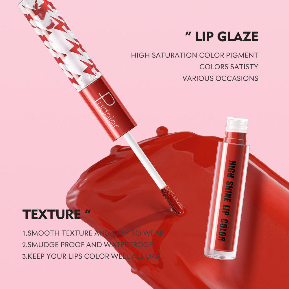 Pudaier Double-Ended High Shine Lip Colour