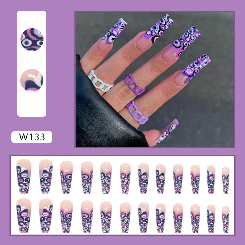 Fashion fake nails set