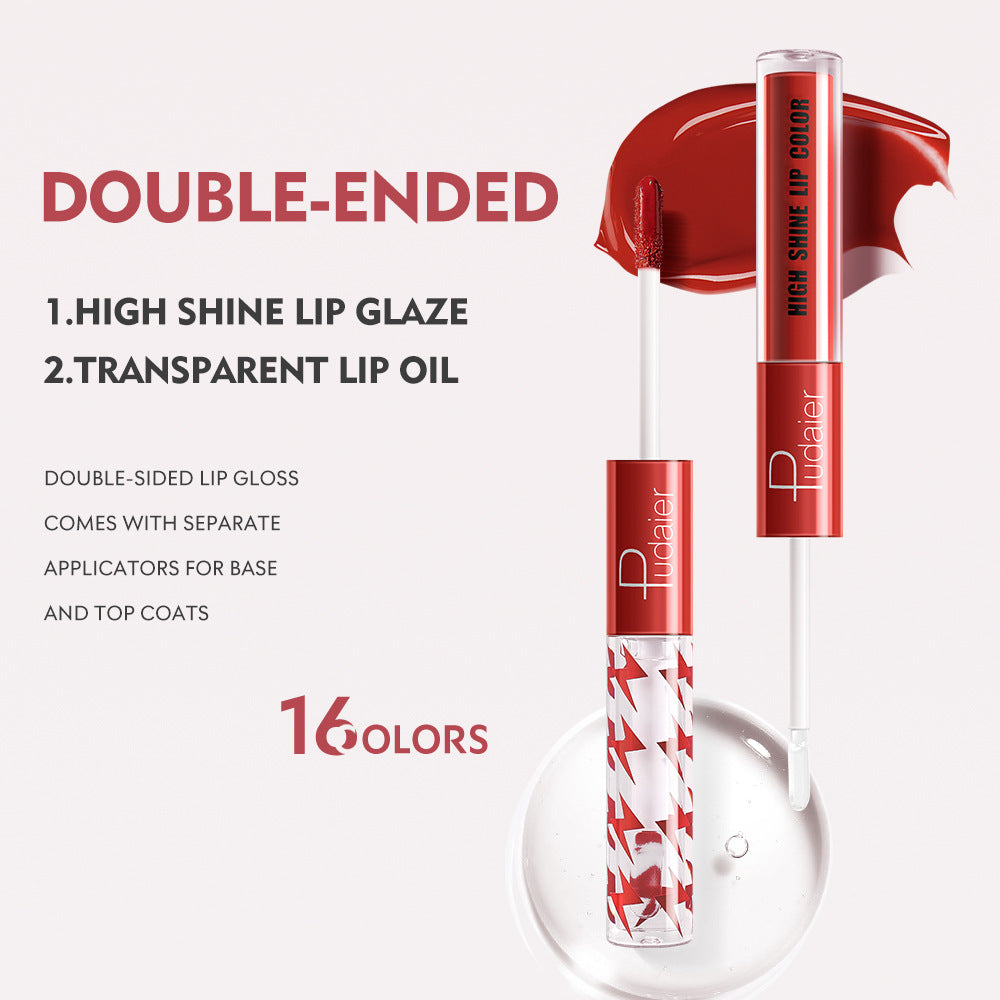 Pudaier Double-Ended High Shine Lip Colour