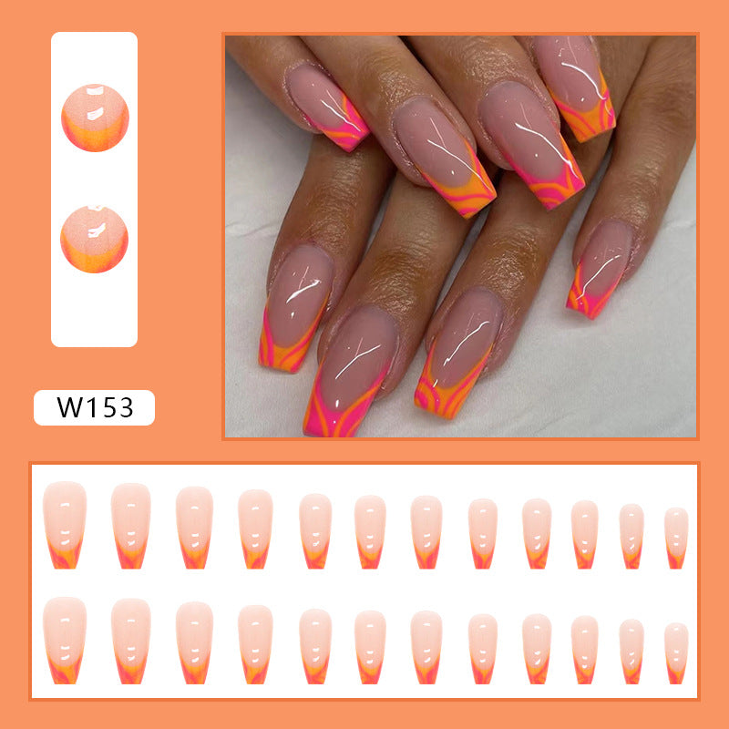 Fashion fake nails set