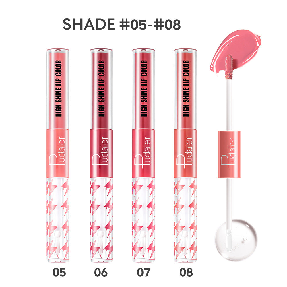 Pudaier Double-Ended High Shine Lip Colour