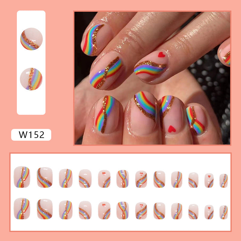 Fashion fake nails set