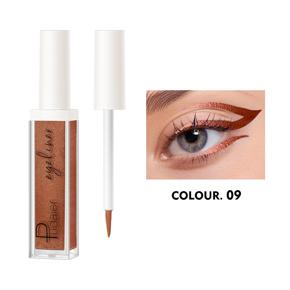 Pudaier eyeliner waterpoof metallic liquid