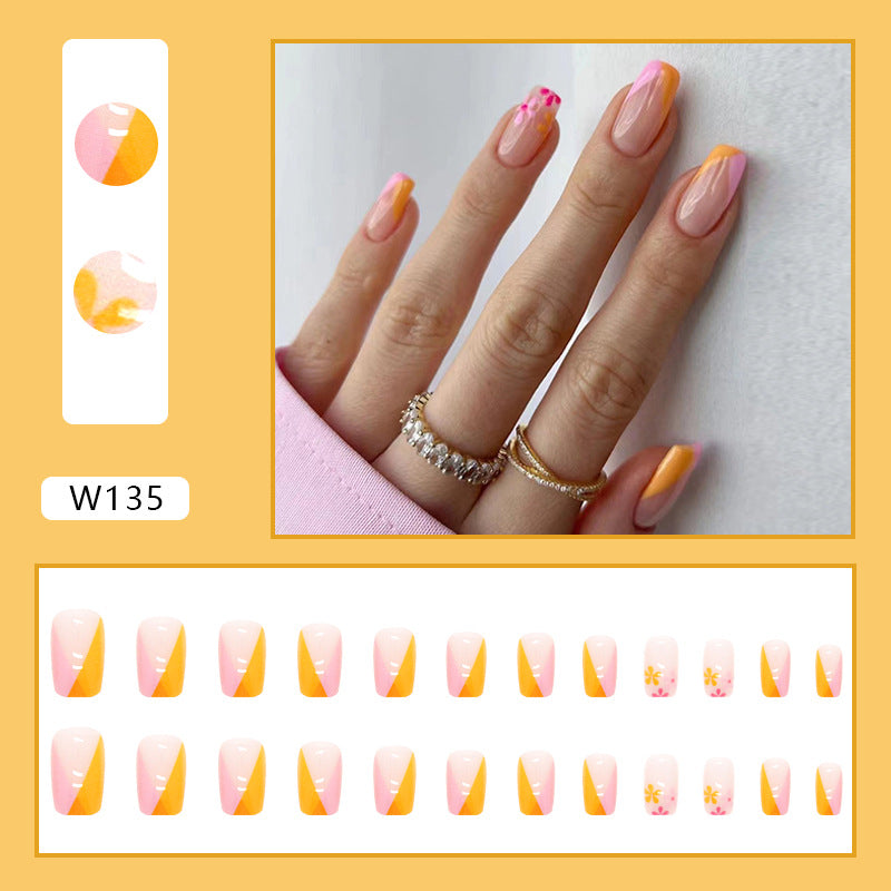 Fashion fake nails set