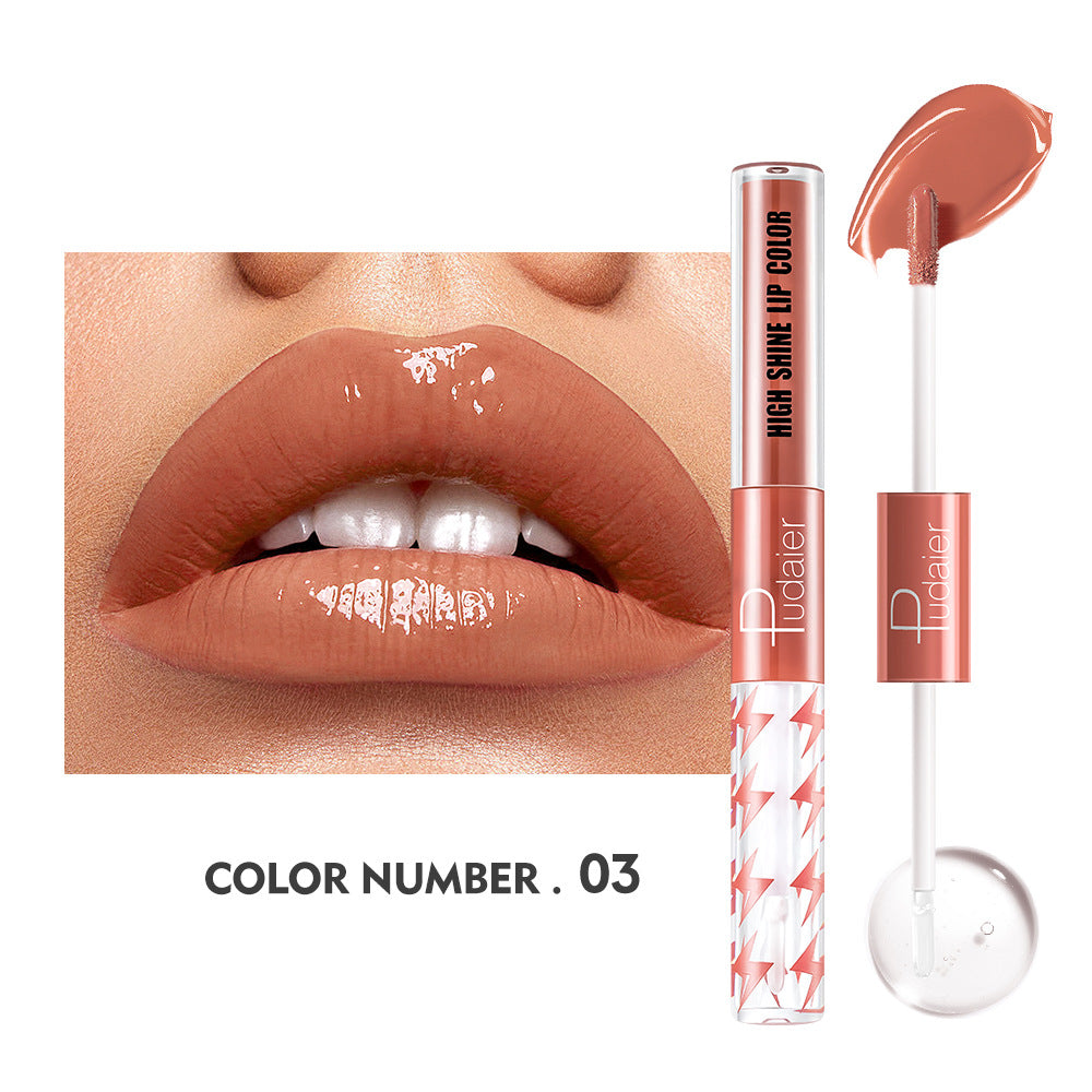 Pudaier Double-Ended High Shine Lip Colour