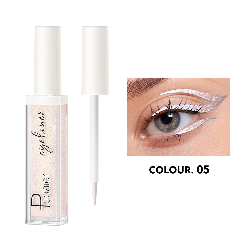 Pudaier eyeliner waterpoof metallic liquid