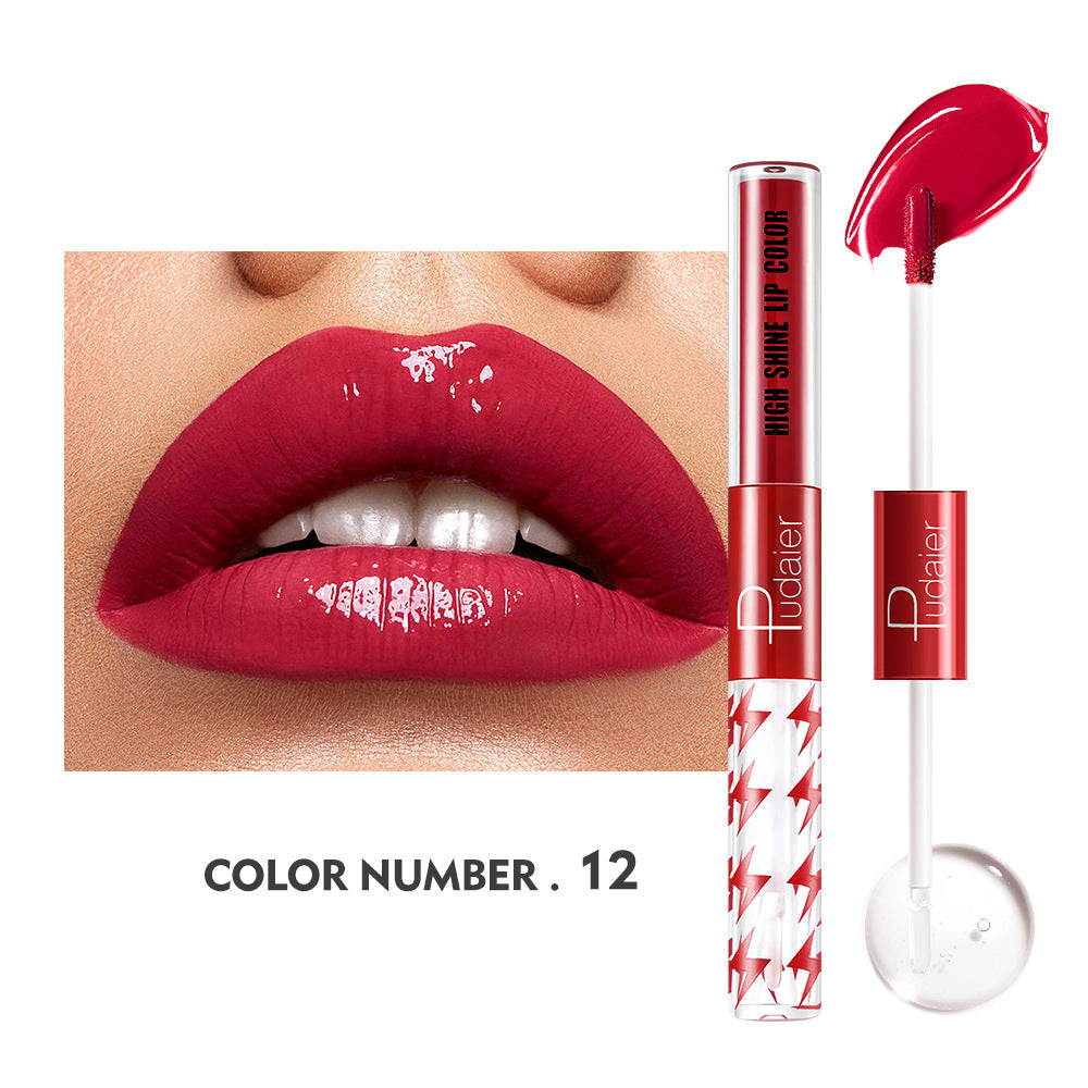 Pudaier Double-Ended High Shine Lip Colour