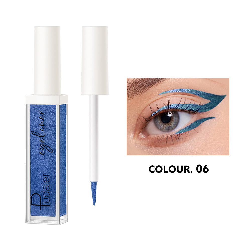 Pudaier eyeliner waterpoof metallic liquid