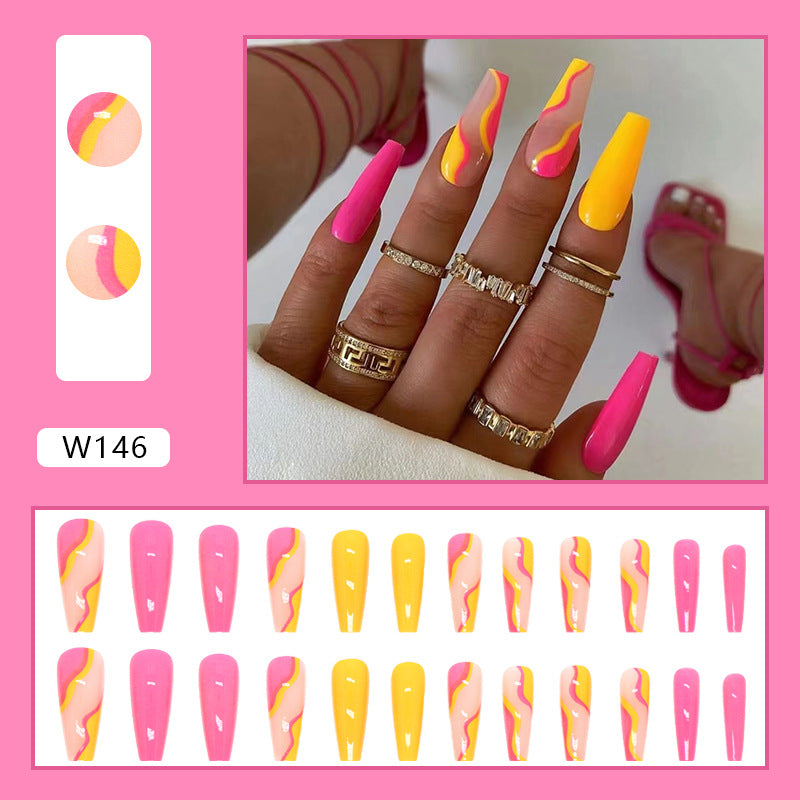 Fashion fake nails set