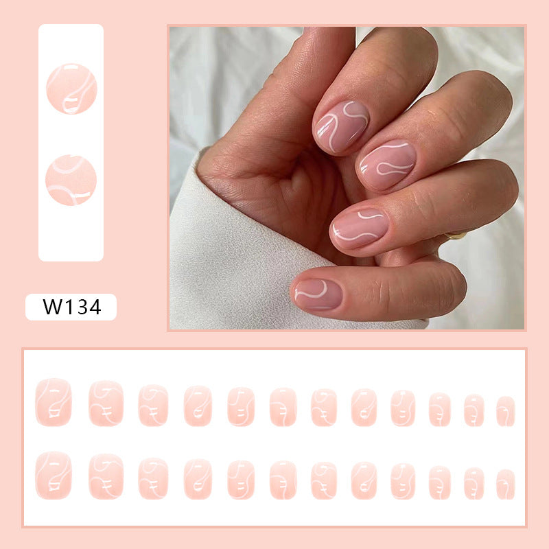 Fashion fake nails set