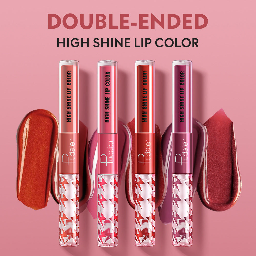 Pudaier Double-Ended High Shine Lip Colour