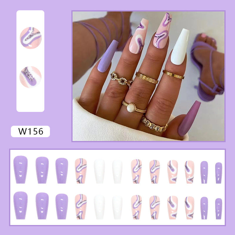 Fashion fake nails set